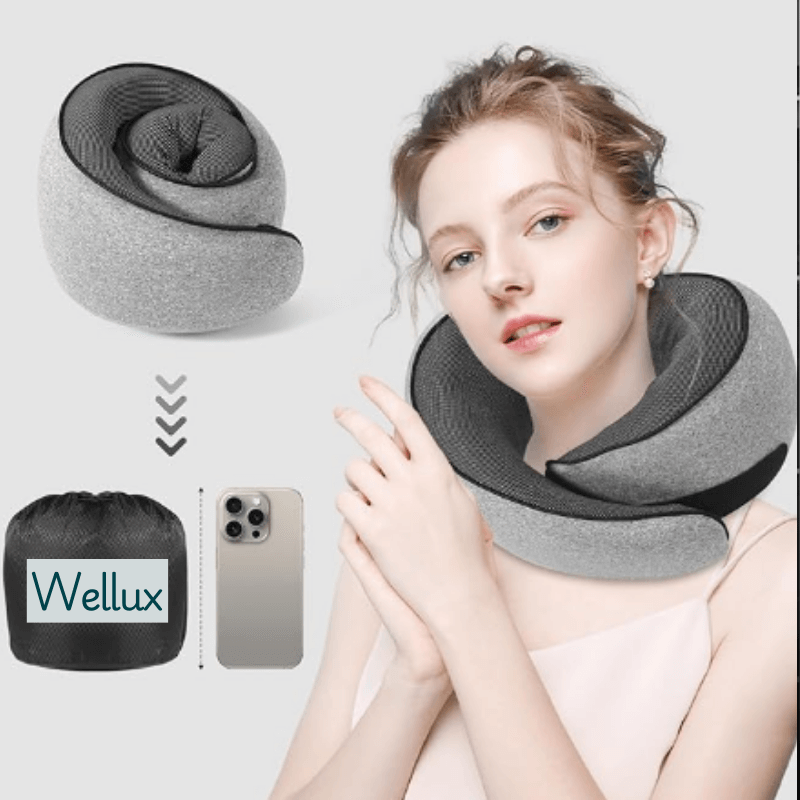 Wellux™ Premium Travel Neck Pillow