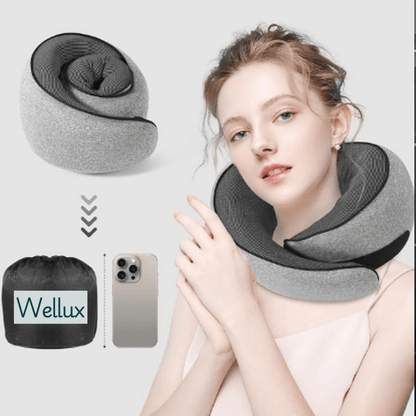 Wellux™ Premium Travel Neck Pillow